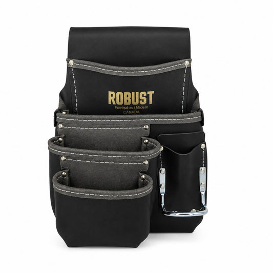 Sac à outils 4 poches avec porte marteau et insertion ROBUST - SF3324 | Camro Industrial
