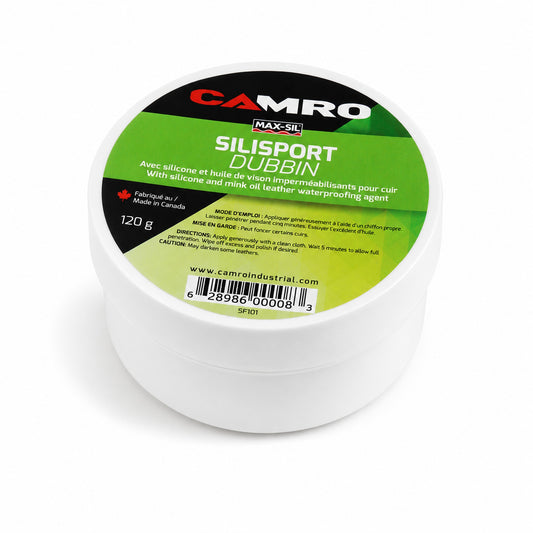 PÂTE IMPERMÉABILISANTE POUR CUIR - DUBBIN 120 G - SF101 | Camro Industrial