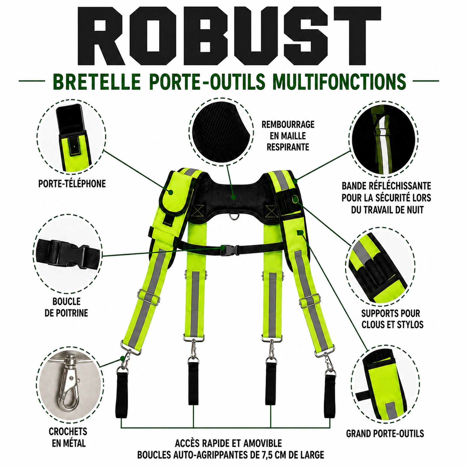 Bretelle - CAMRO INDUSTRIAL - ROBUST - SF3536BM