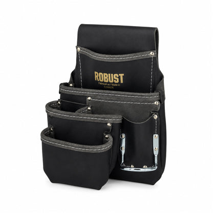 Sac à outils 4 poches avec porte marteau et insertion ROBUST - SF3324 | Camro Industrial
