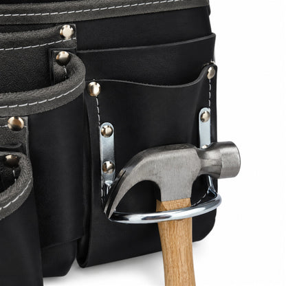 Sac à outils 4 poches avec porte marteau et insertion ROBUST - SF3324 | Camro Industrial