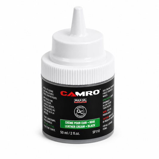 CRÈME À CIRAGE 50 ML - NOIR - SF110 | Camro Industrial