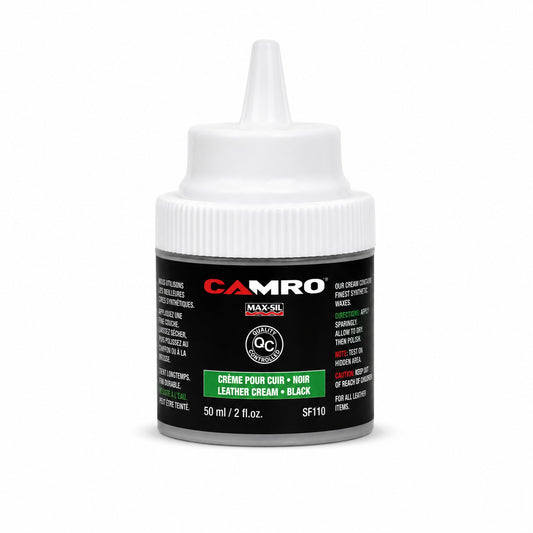 CRÈME À CIRAGE 50 ML - NOIR - SF110 | Camro Industrial