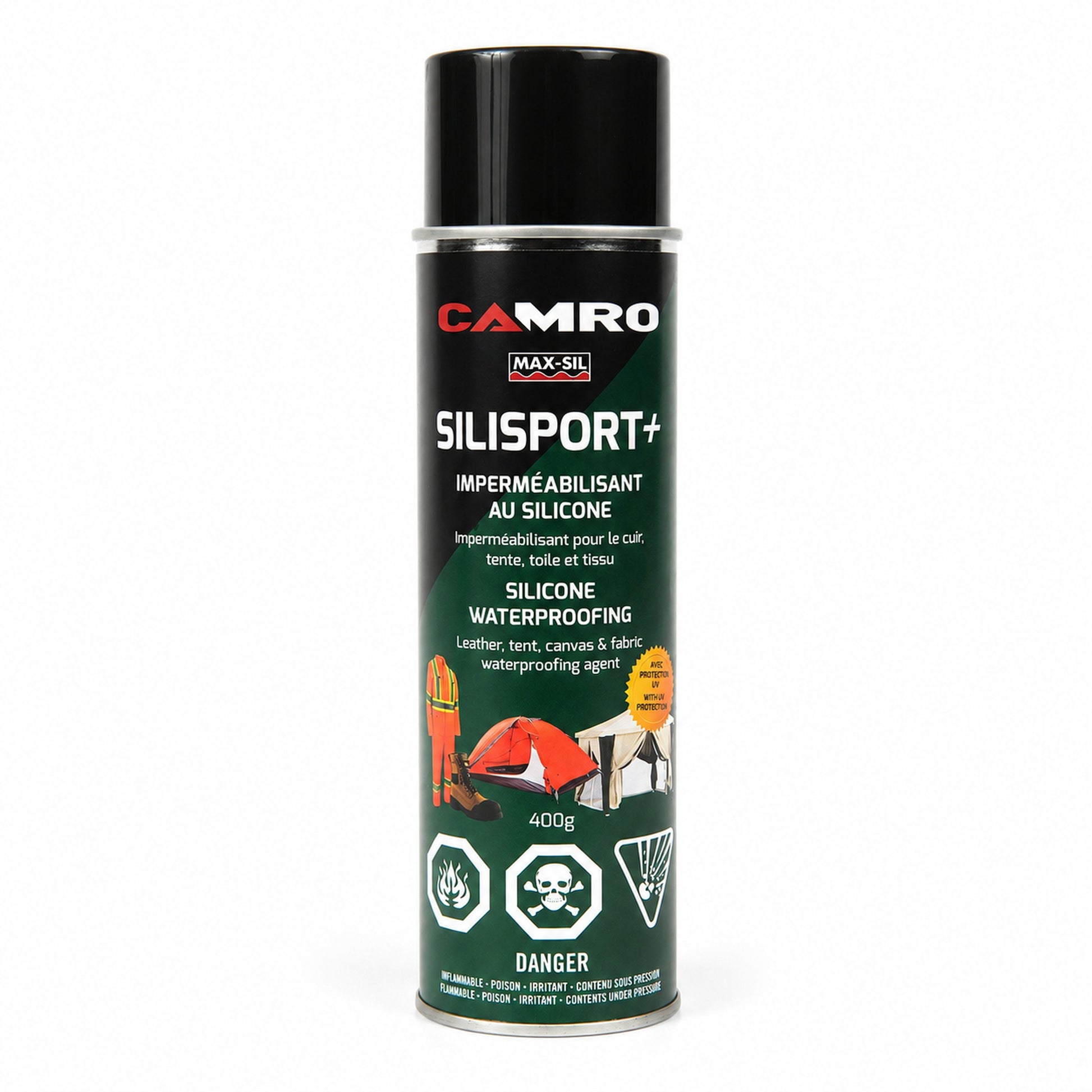 SILICONE EN AÉROSOL - SILISPORT+ 400 g - SF106 | Camro Industrial