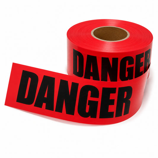 RUBAN DE BARRICADE -DANGER ROUGE - LS3100DR | Camro Industrial