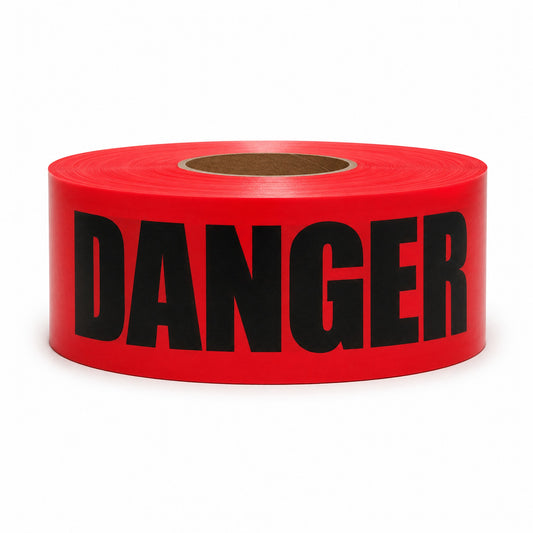 RUBAN DE BARRICADE -DANGER ROUGE - LS3100DR | Camro Industrial