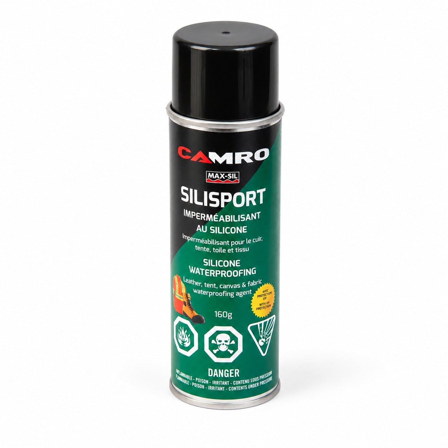 SILICONE EN AÉROSOL - SILISPORT 160 g - SF105 | Camro Industrial